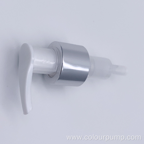 Wholesale Aluminum24 410 Gold/ Sliver Dispenser Cream Pump